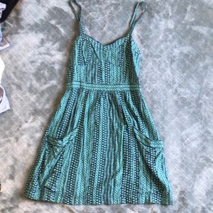 Beautiful pocketed ethnic backless dtress